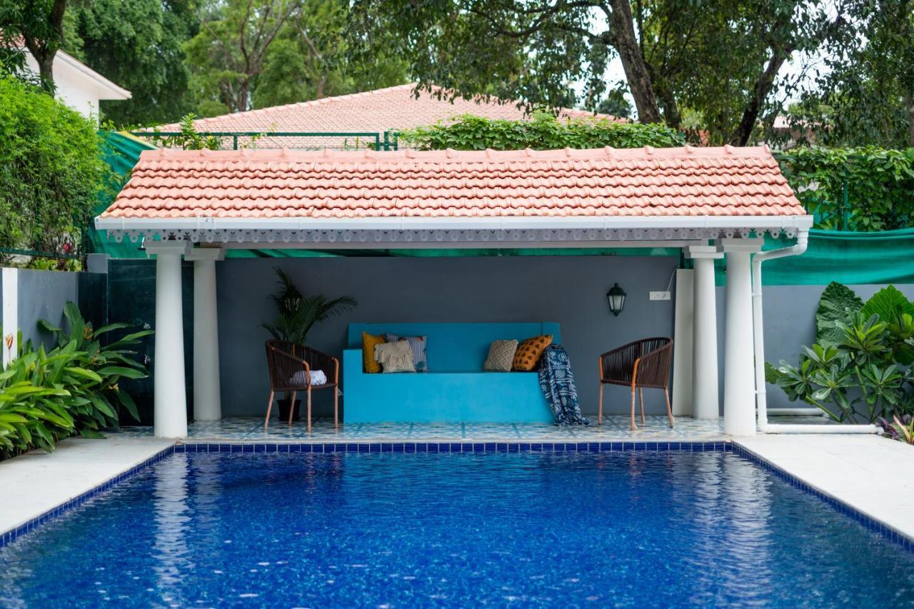 Elivaas 5 Bhk With Pvt Pool, Entertainment Room & Glass House - Bludoor Marmagao Exteriér fotografie