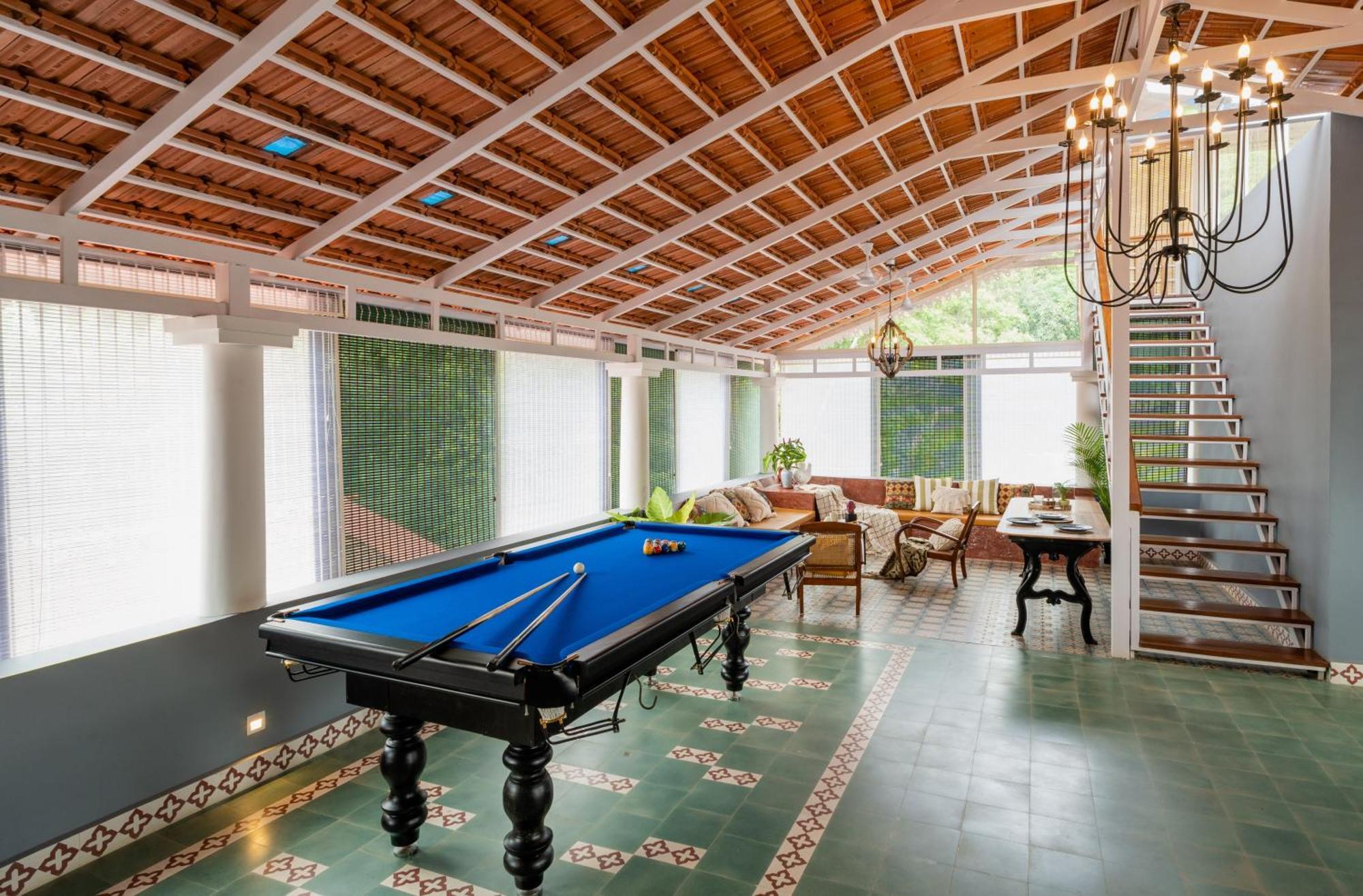 Elivaas 5 Bhk With Pvt Pool, Entertainment Room & Glass House - Bludoor Marmagao Exteriér fotografie